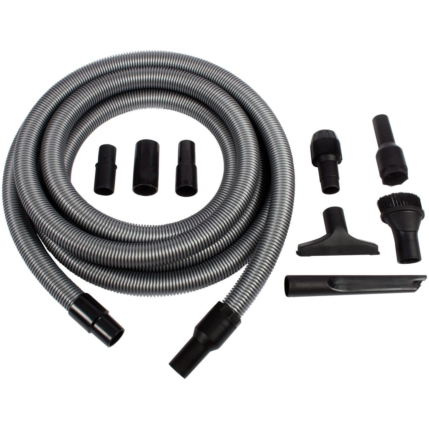 Upright and Canister Vacuum Extension Hose and Attachment Kit