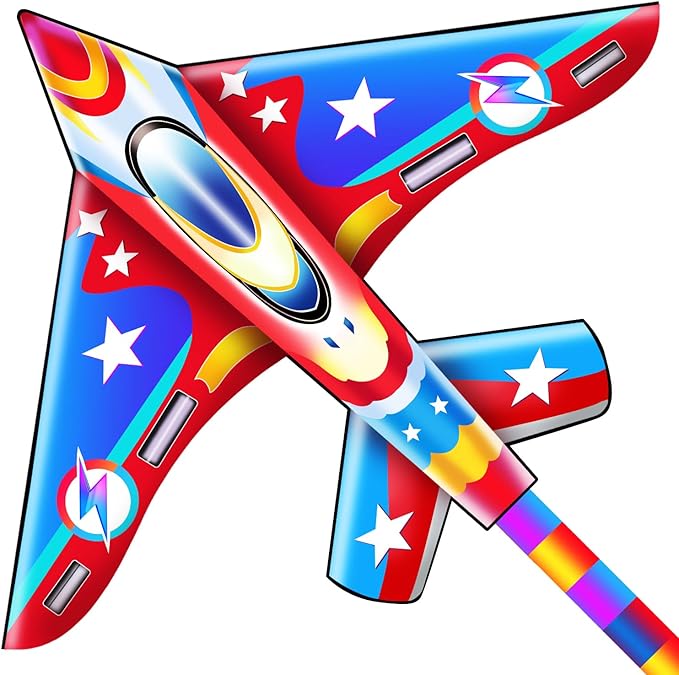 Xida Kites for Kids Ages 4-8, Large Kite for Adults, Easy to Fly Beach Kites with Handle and String,Perfect for Beginners,Beach,and Outdoor Flying Fun
