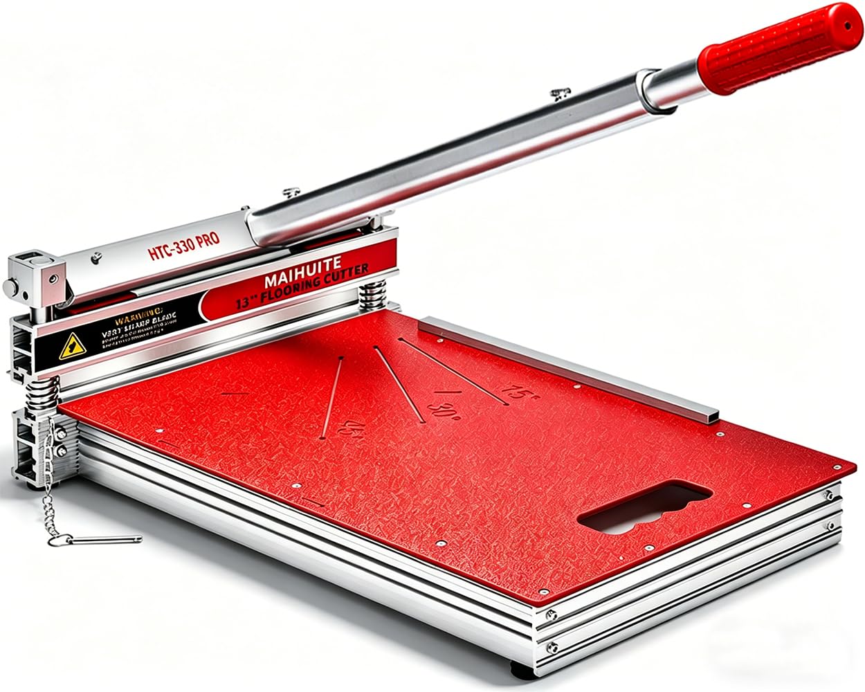 MAIHUITE 17mm Thick Professional Heavy Duty Floor Cutter,13" Vinyl Plank Cutter Flooring Tool for Fast, Dust-Free Cuts on LVP,LVT,SPC, Laminate | Easy-to-Use, Adjustable-Angle Cuts, Improve Efficiency
