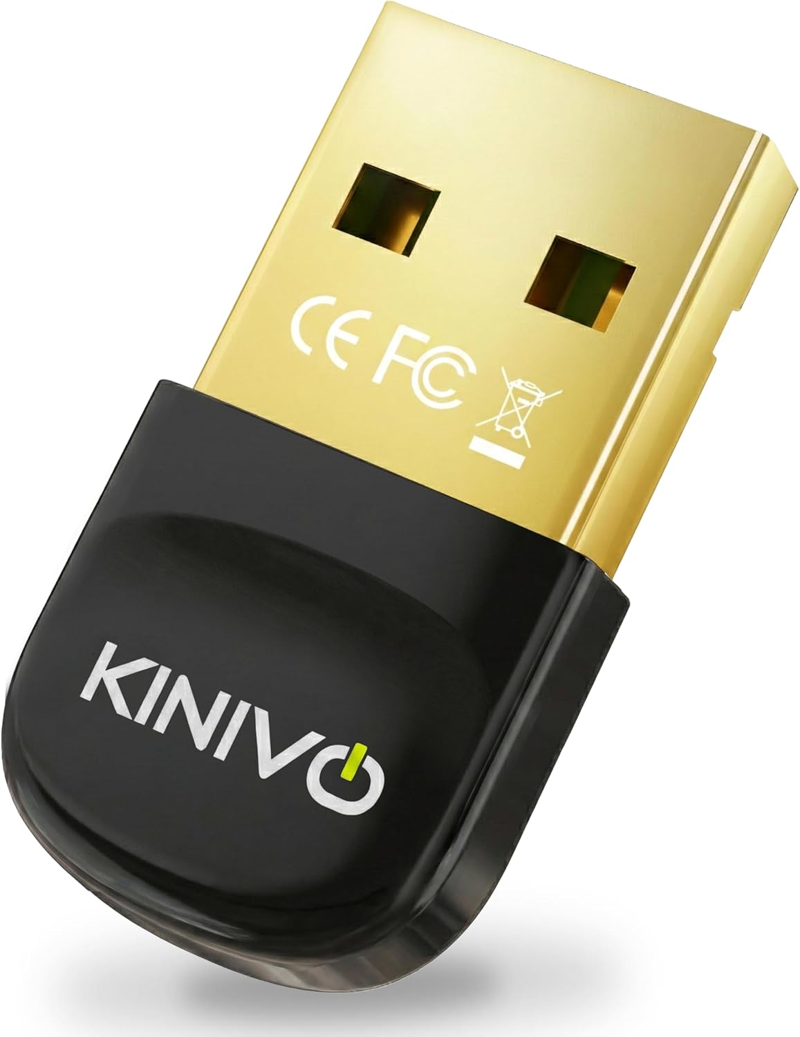 Kinivo (BT6.0, 11/10/8.1/8) Headsets, USB Bluetooth Adapter for PC Plug & Play Wireless Dongle Receiver for Ubuntu