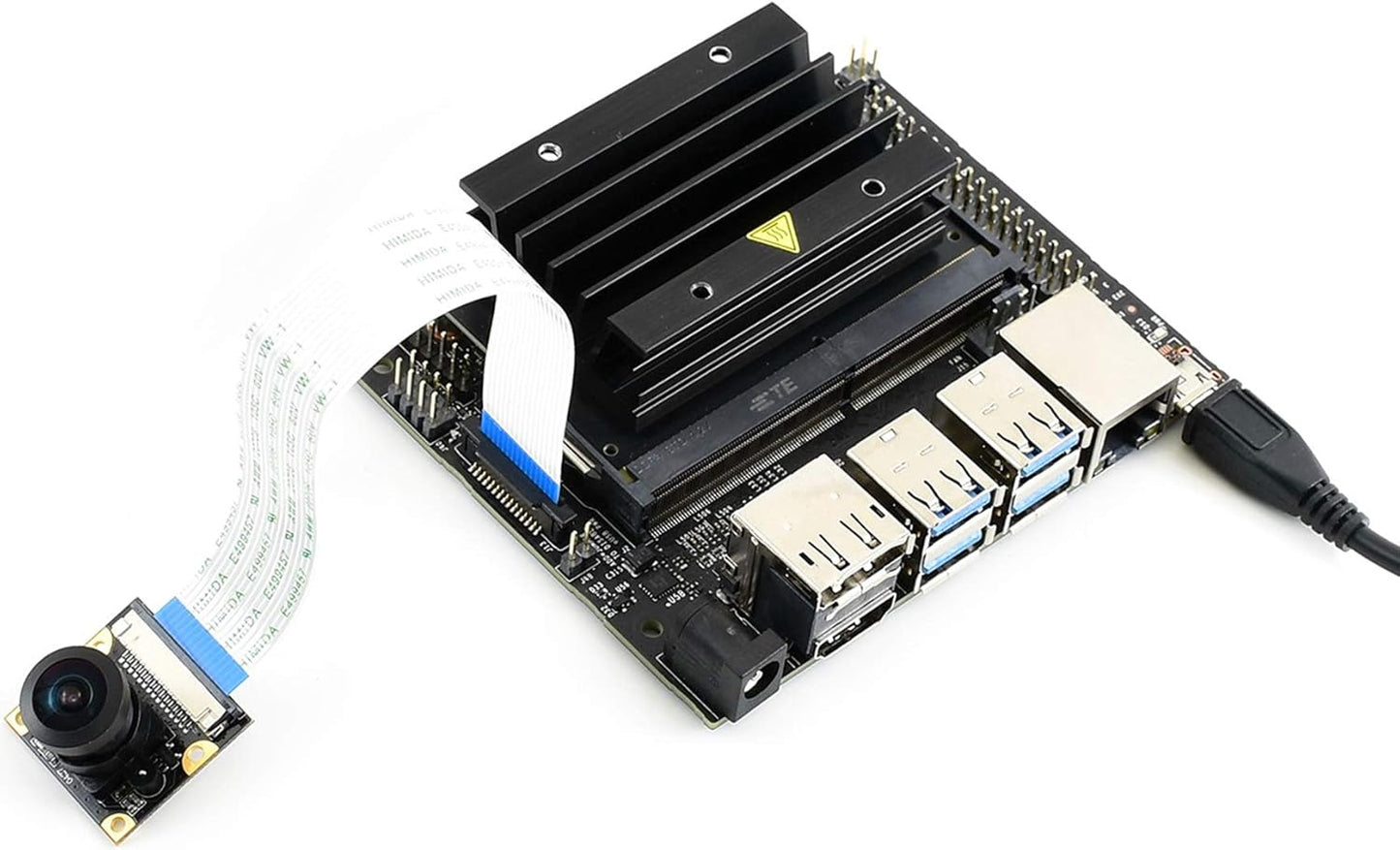 waveshare 8MP IMX219-160 3/3+,8 IMX219 32802464 160 Camera Compatible with Jetson Nano and Raspberry Pi Compute Module