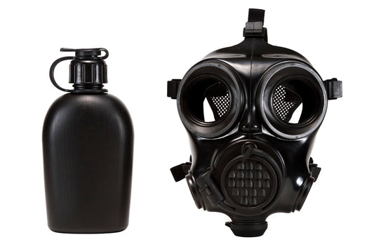MIRA Safety CBRN Full Face Reusable Respirator-Mask Gas Mask (CM-7M Mask WITH Drinking System)