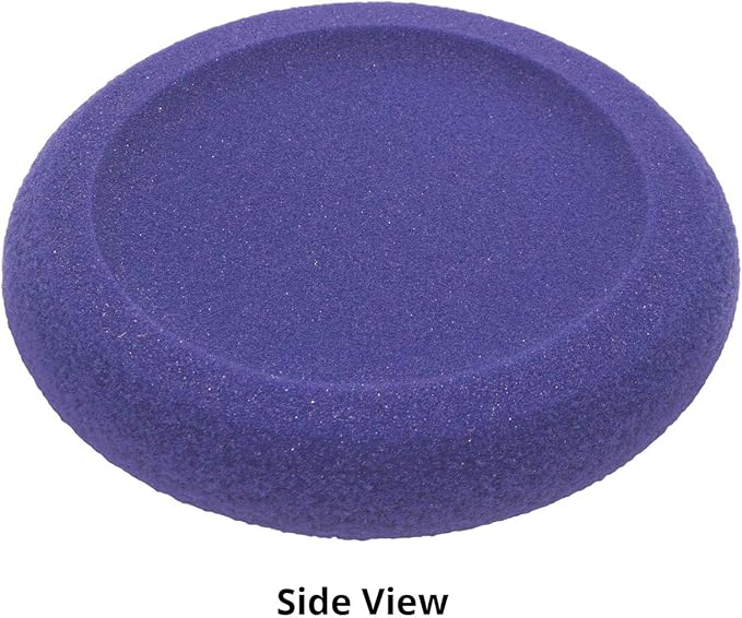 Champion Sports-CHSFDSET Rounded Edge Foam Discs, Red/Yellow/Royal Blue/Green/Orange/Purple