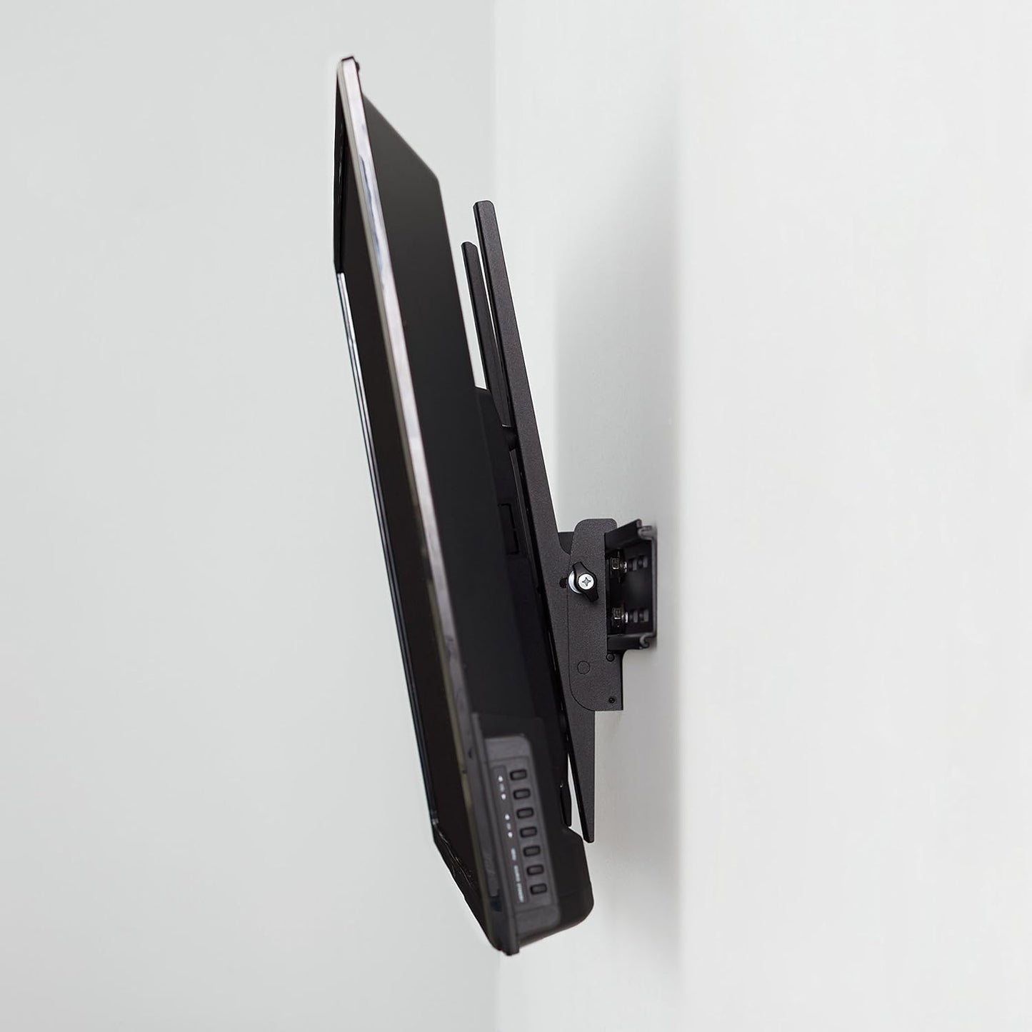 Amazon Basics 37" 80" 120 lbs, Heavy-Duty Tilting TV Wall Mount for to TVs up to Black