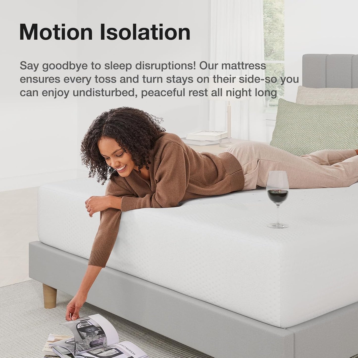 Novilla Full Mattress - 10 Inch Gel Memory Foam for Cool Sleep & Pressure Relief | CertiPUR-US Certified