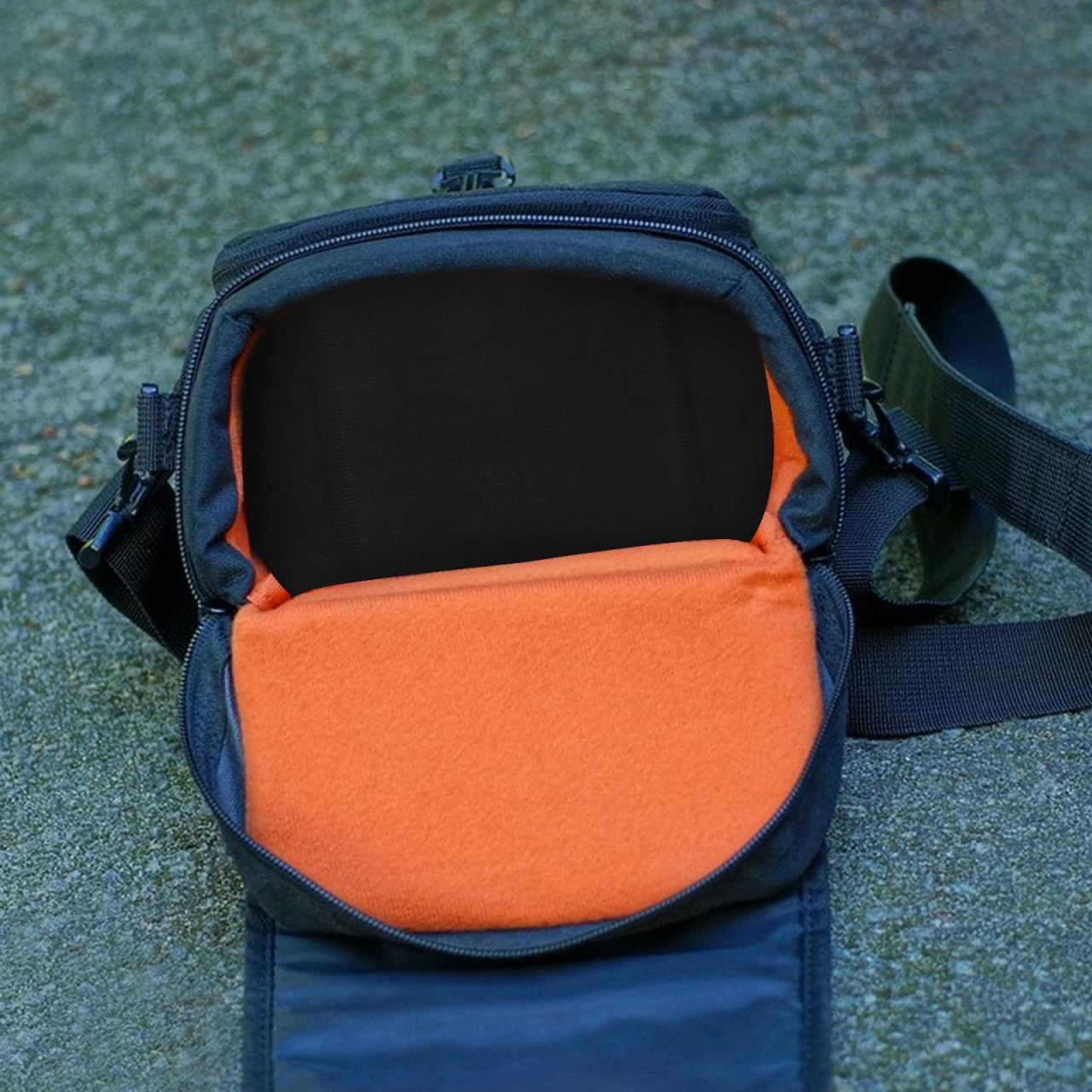5.51X3.77X0.55In KICHOUSE Camera Bag Divider Insert Padded Organizer for Dslr Mirrorless Cameras Lens Compartments