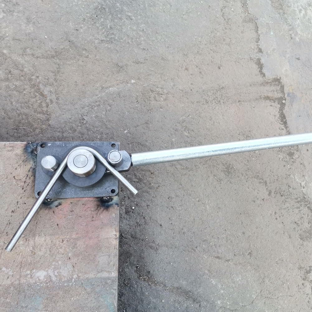 Rebar Bender; Rod Bender; Sheet Metal Bender; Metal Bending Machine; Metal Bending Tools for Steel. DIY Production, Home Improvement, Tool Repair Shop, Metalworking Shop