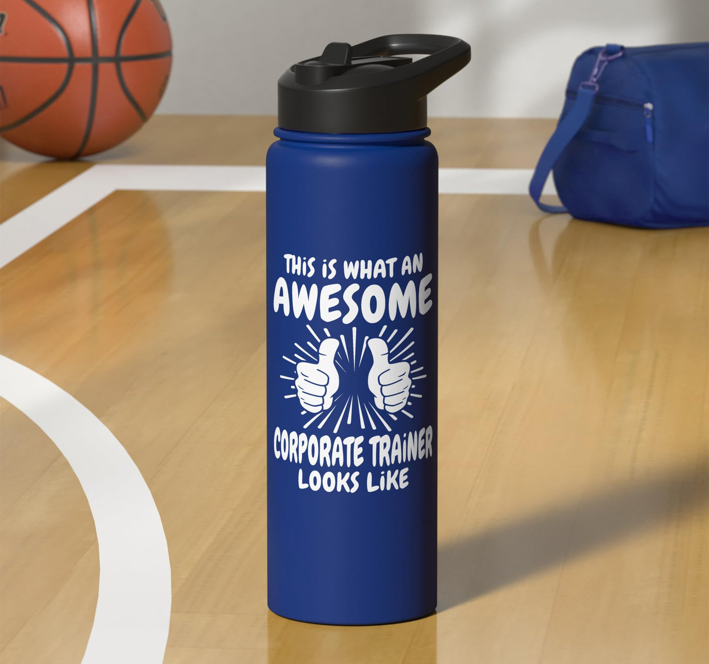 Awesome Corporate Trainer Stainless Steel Insulated Water Bottle