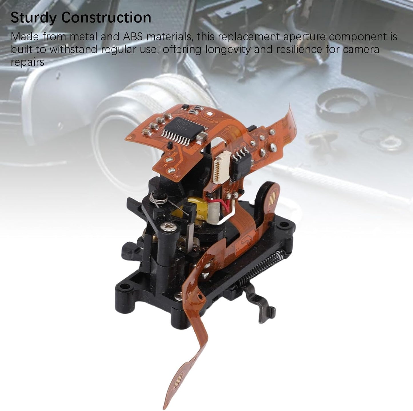 D600 D610 Tbest Camera Aperture Unit Replacement Metal ABS Digital Repair Part Long Lasting Stability