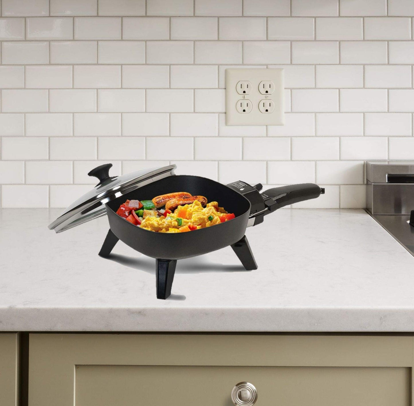 Continental CE23721 Small Electric Grill