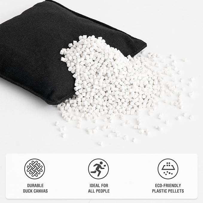 Cornhole Bags Set of 8 Regulation Corn Hole Bean Bags for Cornhole Game, Professional Weather Resistant Corn Hole Bags with Tote Bag