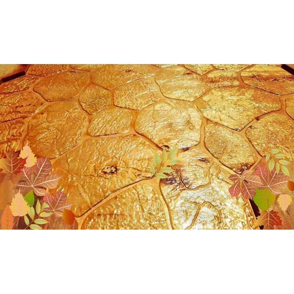 "ECUADOR BIG" Concrete Stamp – 28" Inches Polyurethane Flexible Mold for Stamping Cement, Plaster, mat for printing, Decorative Texture Tool for Horizontal & Vertical Surfaces, Durable & Reusable