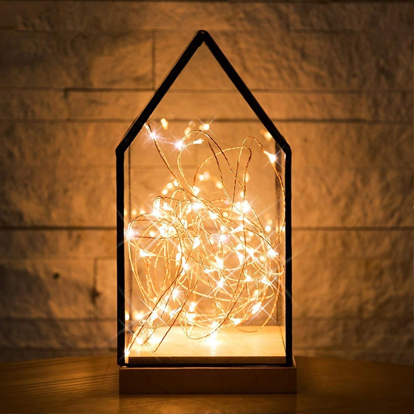 RUICHEN 20 Ft USB Fairy String Lights - 120 LED Waterproof Copper Wire for Bedroom & Party Decor | Warm White
