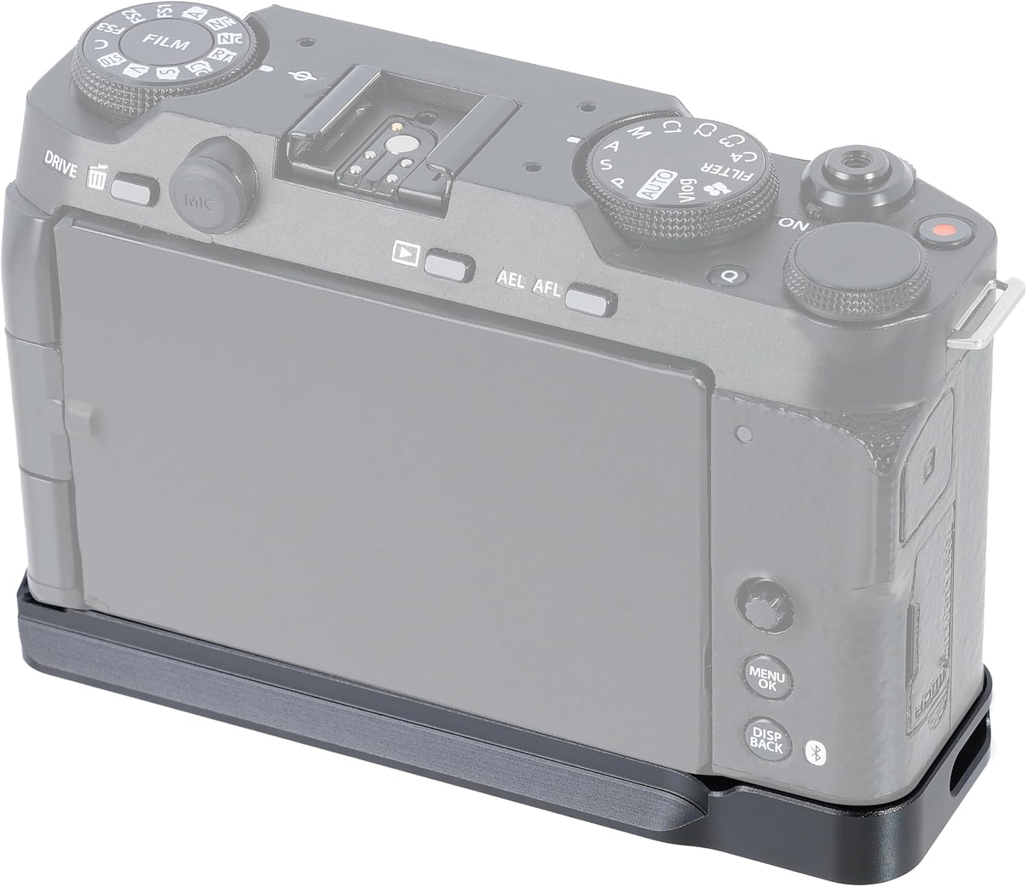 FocusFoto X-M5 Quick Release Baseplate QR Plate Mount for FUJIFILM Mirrorless Digital Camera Body, Compatible