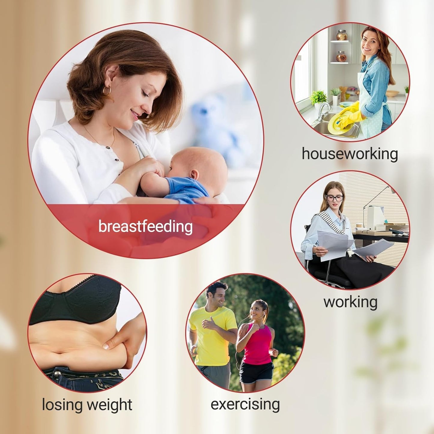 Trendyline Postpartum Belly Band Wrap: Abdominal Binder Post Surgery Postpartum Belly Wrap Post Partum Binder - C Section Recovery Support Belt Post Partum Girdle Stomach Hysterectomy Belly Band