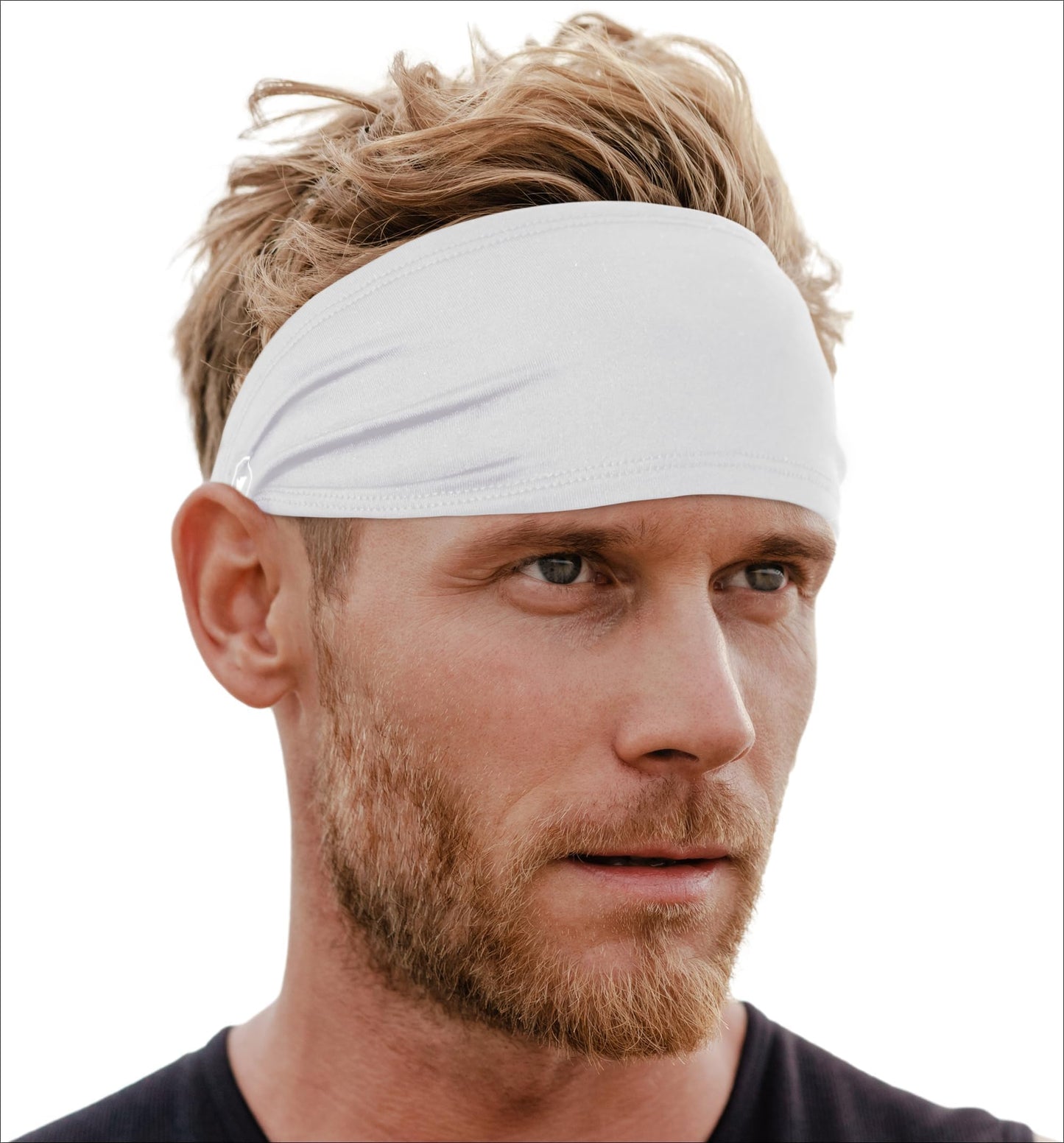 Mens Sports Headbands - Athletic Sweatbands for Men and Women, Cycling, Football, Working Out