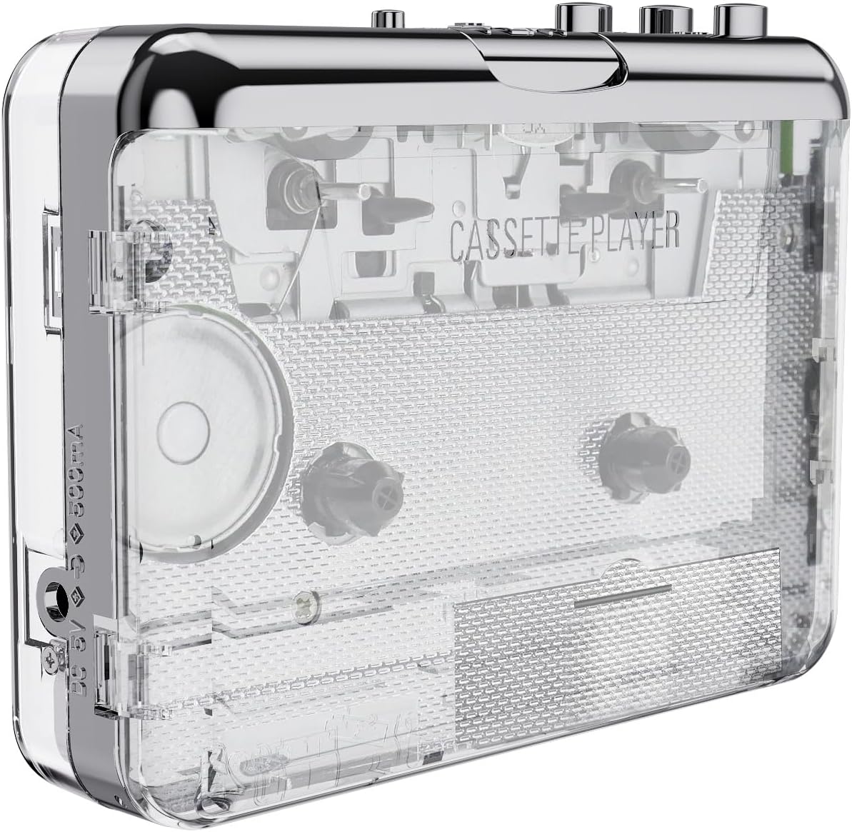 Cassette Cassette Tape-to-MP3 Cassette Docooler Player, Auto Reverse Clear Stereo Player, Converter Recorder via PC