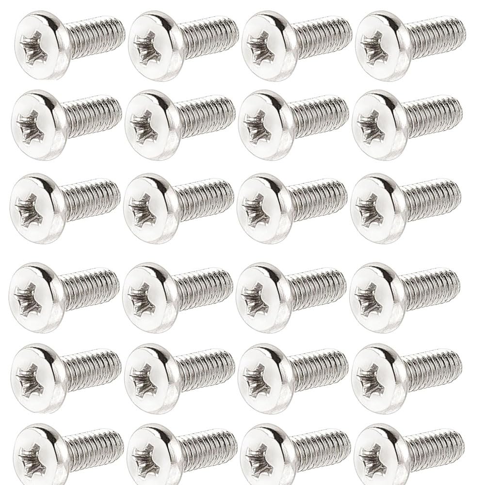 tatoko 50Pcs (M4X10) VESA Computer TV LCD Monitor Stand Bracket Mounting Screw