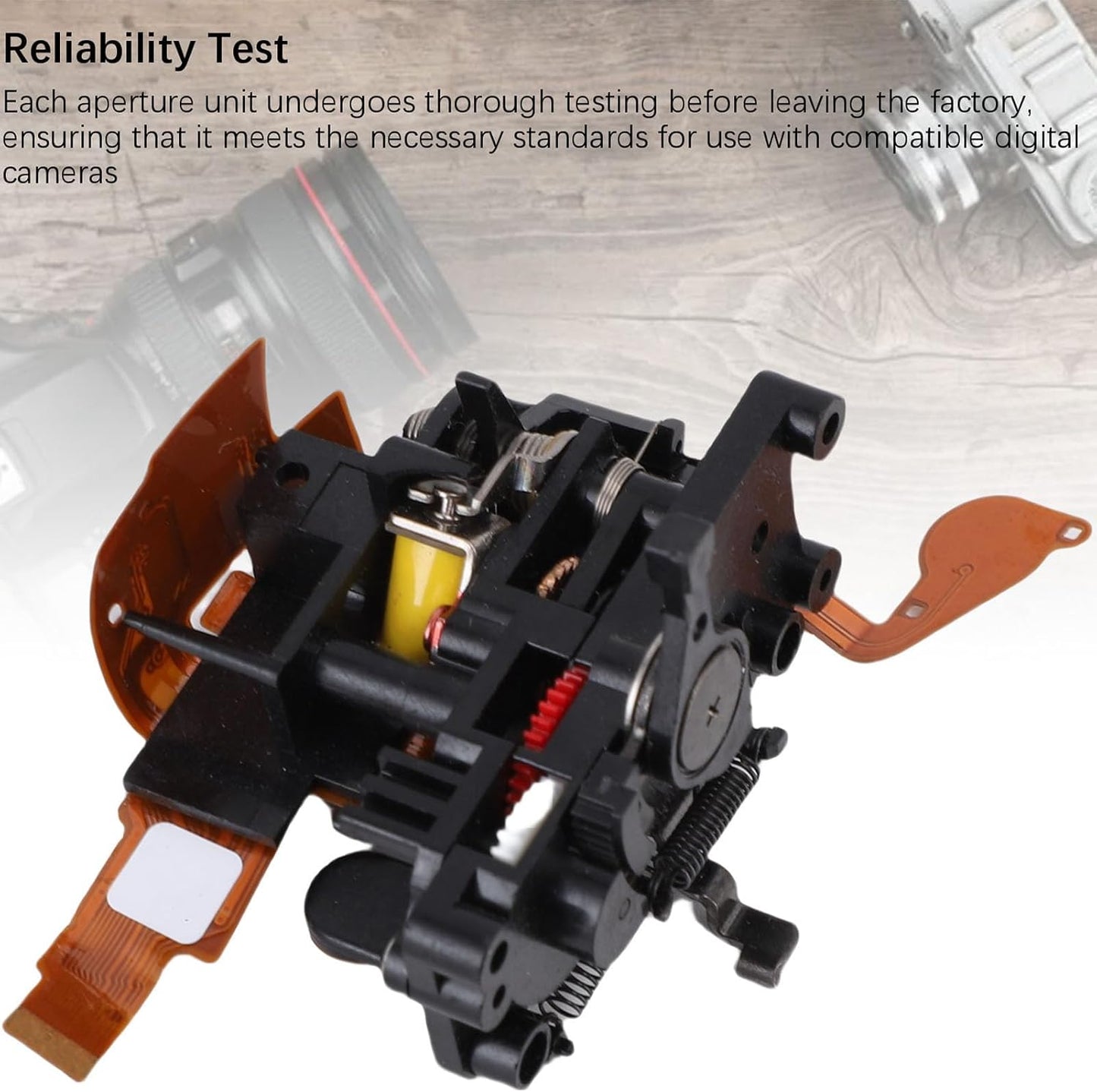 D600 D610 Tbest Camera Aperture Unit Replacement Metal ABS Digital Repair Part Long Lasting Stability