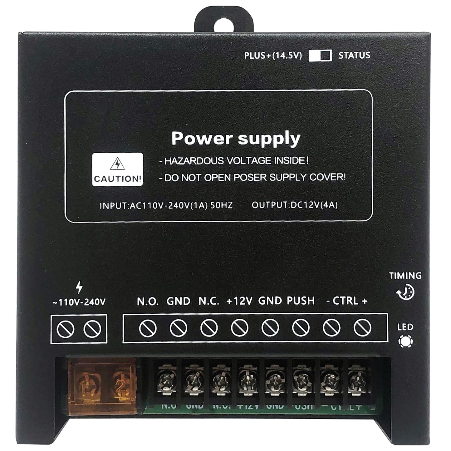 Door Access Control System Kit Set with 1200lbs Electric Magnetic Lock, RFID Keypad, Remotes,DC12V/5A Power Supply, Push to Exit Button, RFID EM ID Card (C60-1200LBS Access Control System Kits)