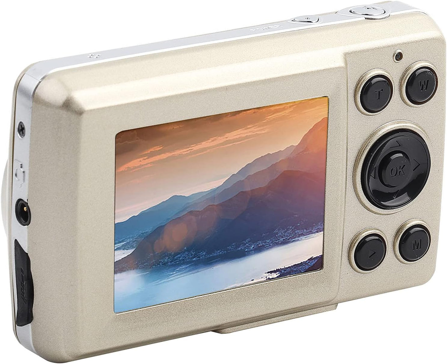 Tiiyee 5MP 16X 720P 2.4 inch Digital Pocket Camera, HD Zoom Digital Point and Shoot Camera Compact Small Screen