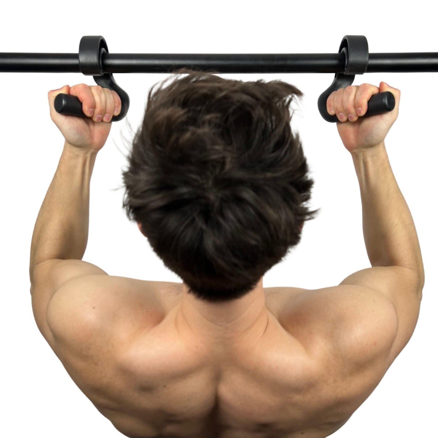Kensui Swissies45: Angled Grip Handle Attachment for Pull-up Bars, Barbells, Machines and Resistance Bands