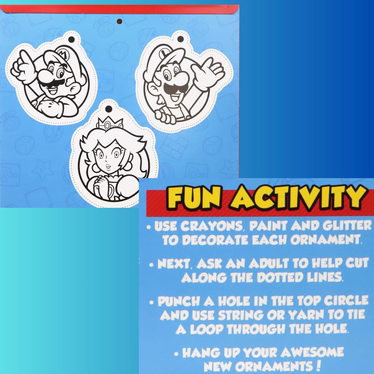 Super Mario Advent Calendar 2025 - 24-Day Countdown with Chocolate Treats | 1.76 Ounces