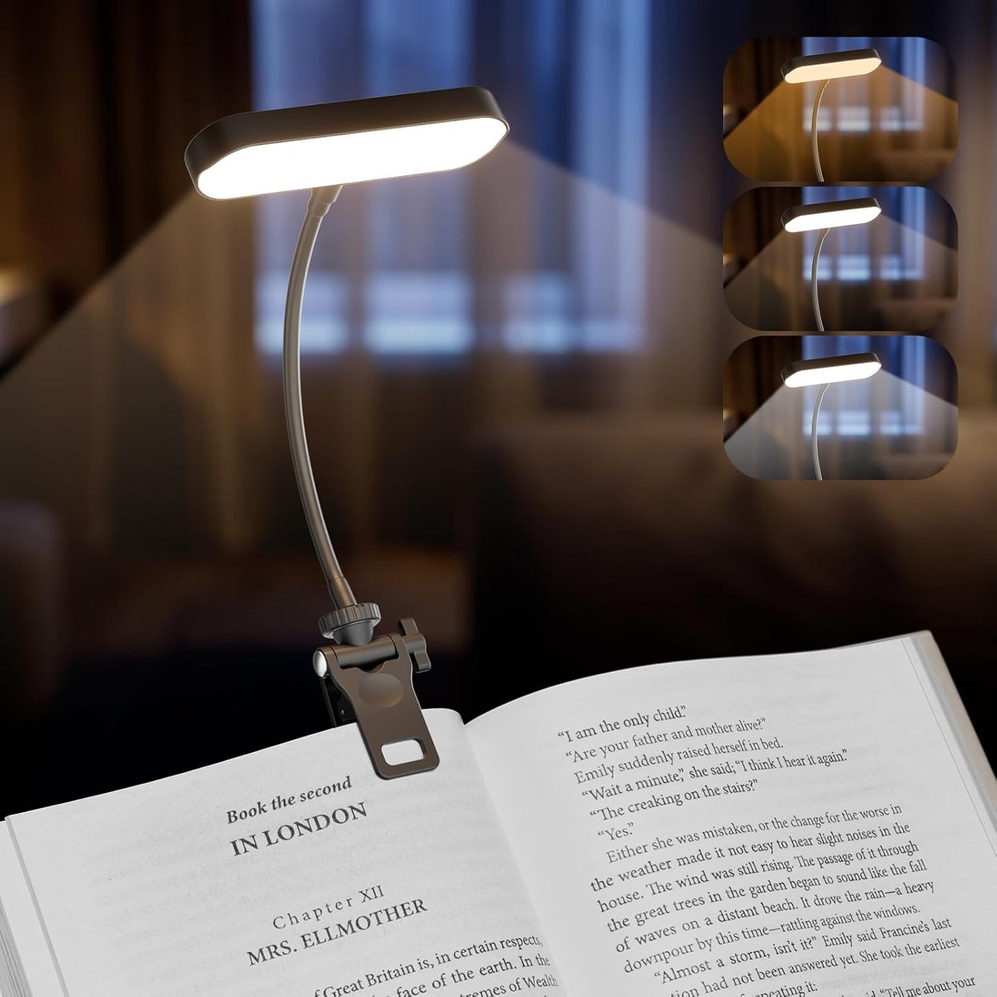 Amcuke 360 Video Conference Lighting,Rechargeable LED Streaming Light, Rotatable Zoom Lighting for Computer,Eye Caring