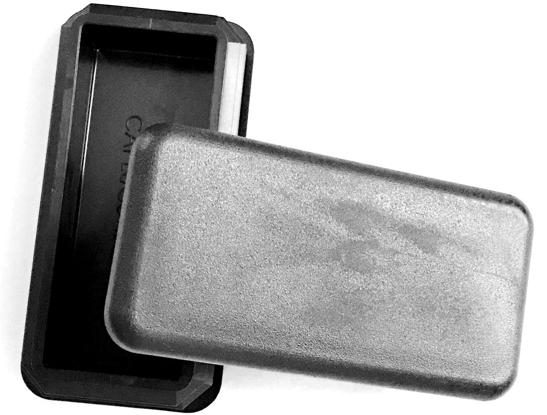 (4 Pack) CAPLUGS - 1 1/2" x 3" | 10-14 Ga Tube Insert | Snap in Rectangular Cap Plugs | Fence Post Steel Pipe Tube Inserts - Fitness Equipment End Caps