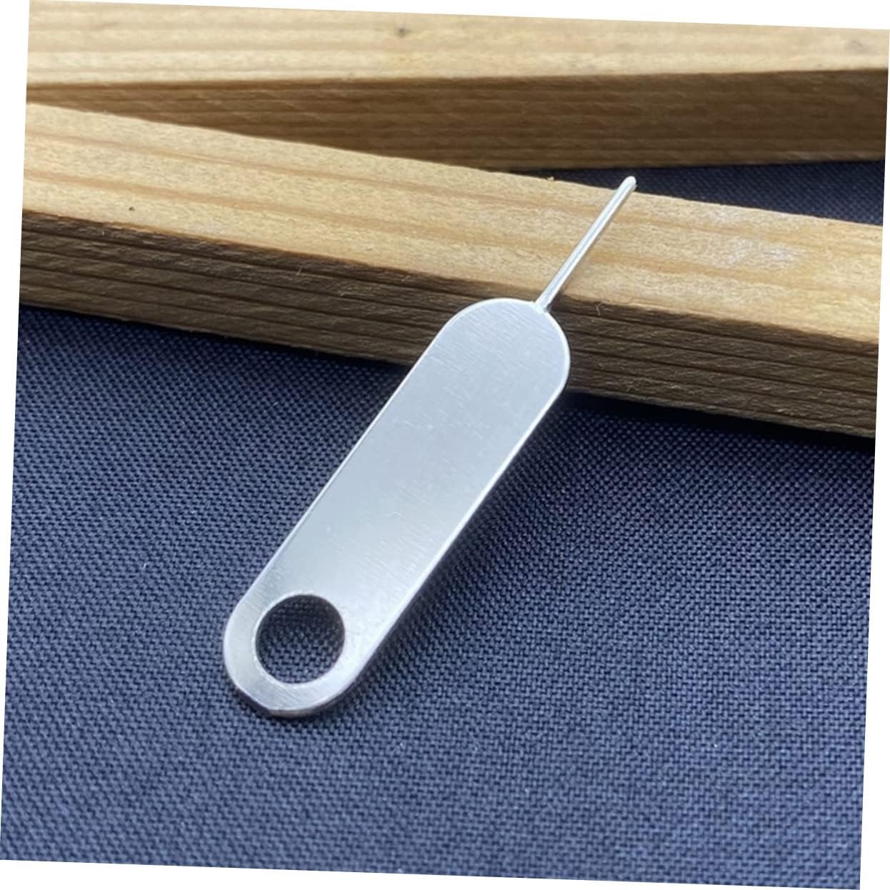 100pcs DOITOOL Sim Tool Ejector Phone Key Tray Opener Steel Sim Card Needle Sleeve