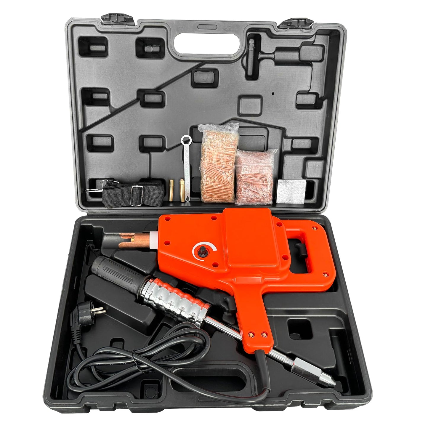 Stud Welder Kit, Stud Welder Dent Repair Kit, 800VA Spot Welder Stud, 110V Welder Stud Kit, Spot Welder Machine，Stud Gun Dent Puller Kit with Complete Accessories (4500-1)