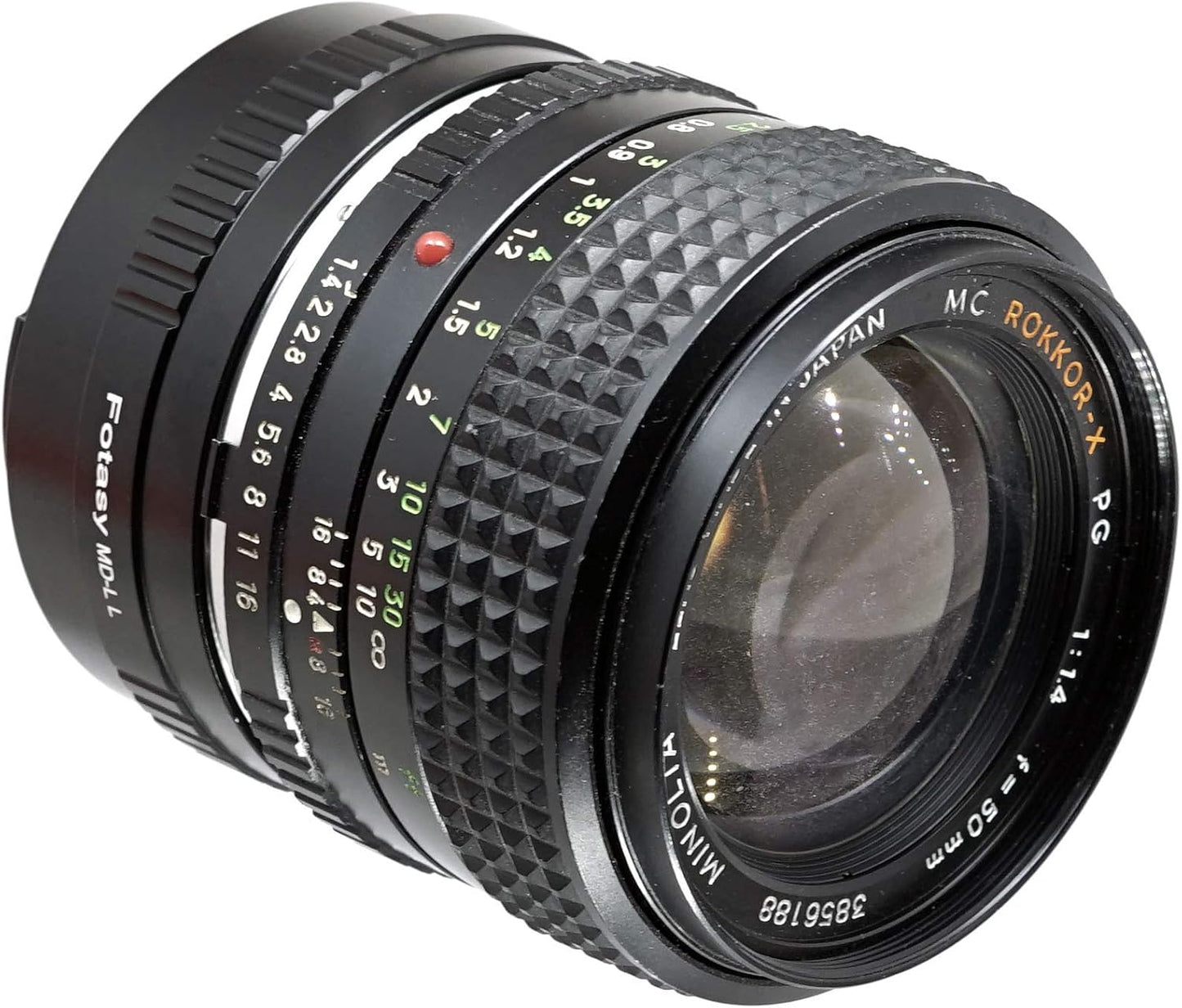 Fotasy S1 S1H S1R S4 S5 SL2 TL2 Minolta Rokkor MD Lens to L Adapter, Copper, MD Lens Adapter to L Mount, Compatible