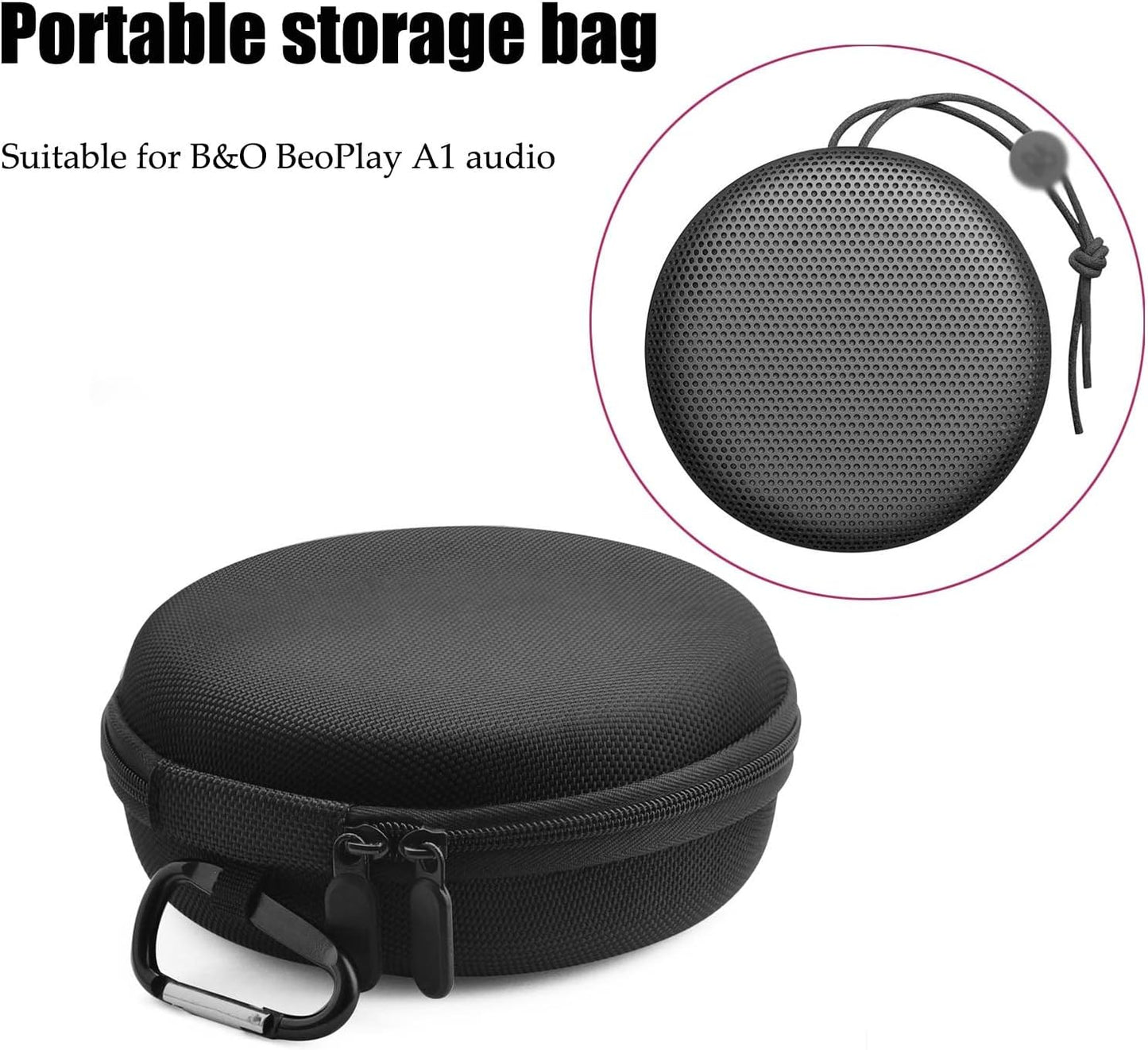 Ciglow Bluetooth Speaker Bag for , Mini Bluetooth Speaker Carry Case Full Bluetooth Speakers Bag Portable for .