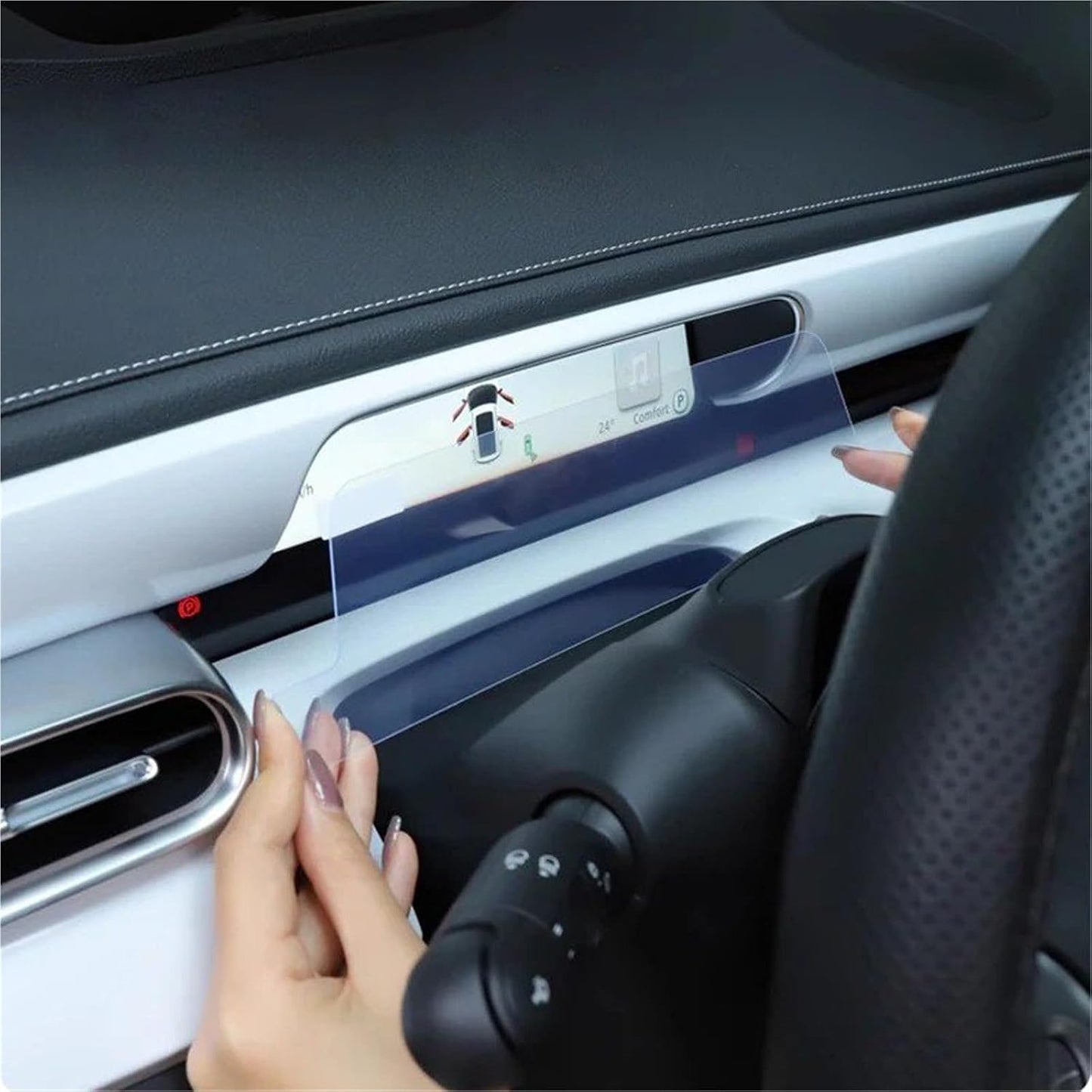 Generic 9.2/12.8 Inch Screen Protector Car Navigation Film For Smart Elf Tempered Glass Screen Protector Film Car