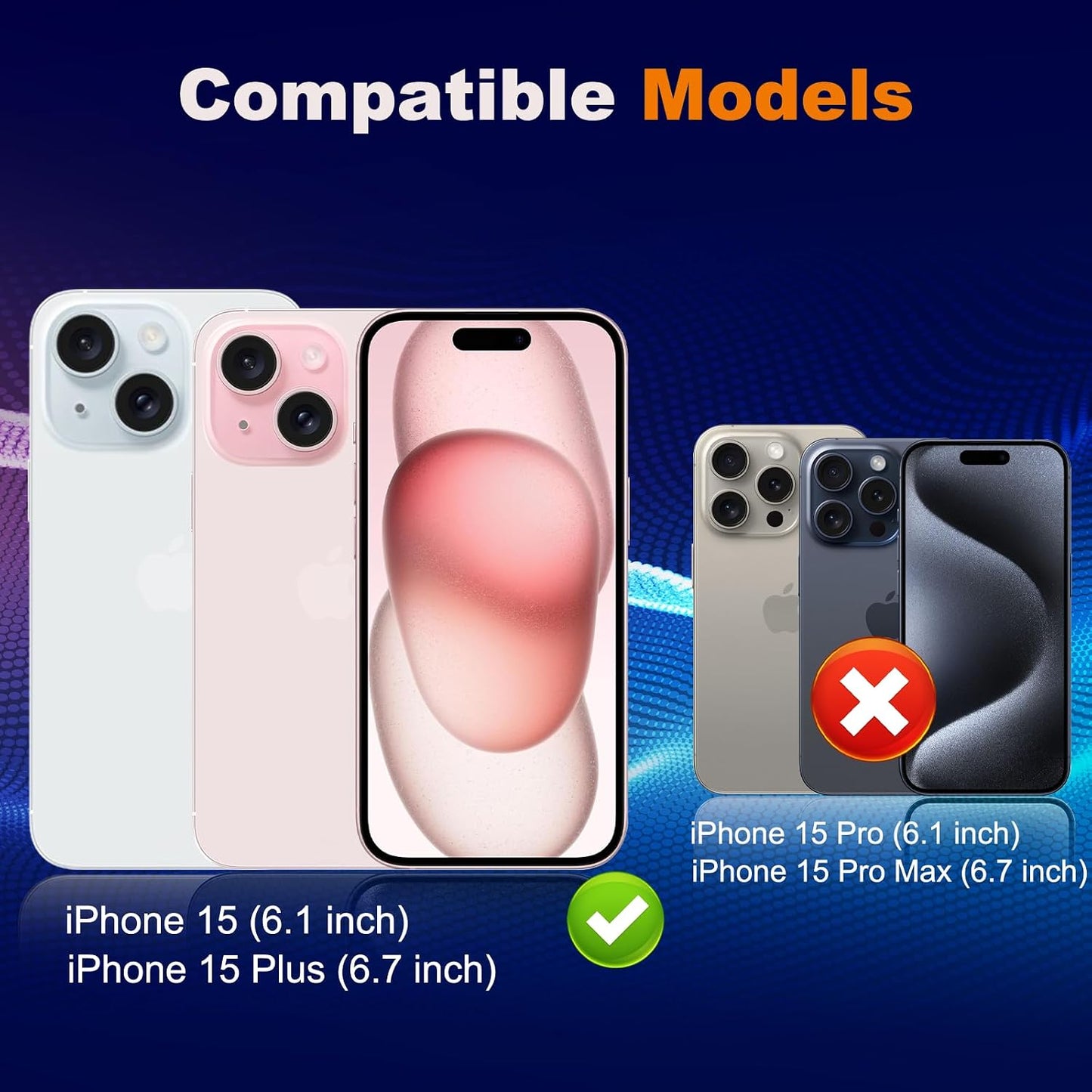 [3 Pack] 15/15 WHPXJY for Camera Lens Protector for iPhone Plus Ultra HD Tempered Glass Camera Protector, Anti Scratch