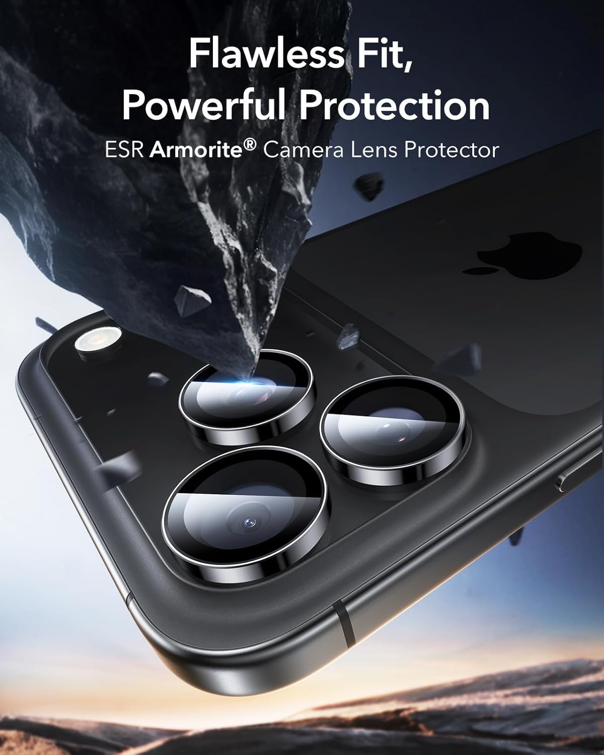 2 Pack 17 17 16 16 15 15 14 14 ESR for iPhone Pro Max/ Pro/ Pro Max/ Pro/ Pro Max/ Pro/ Pro Max/ Pro Camera Lens