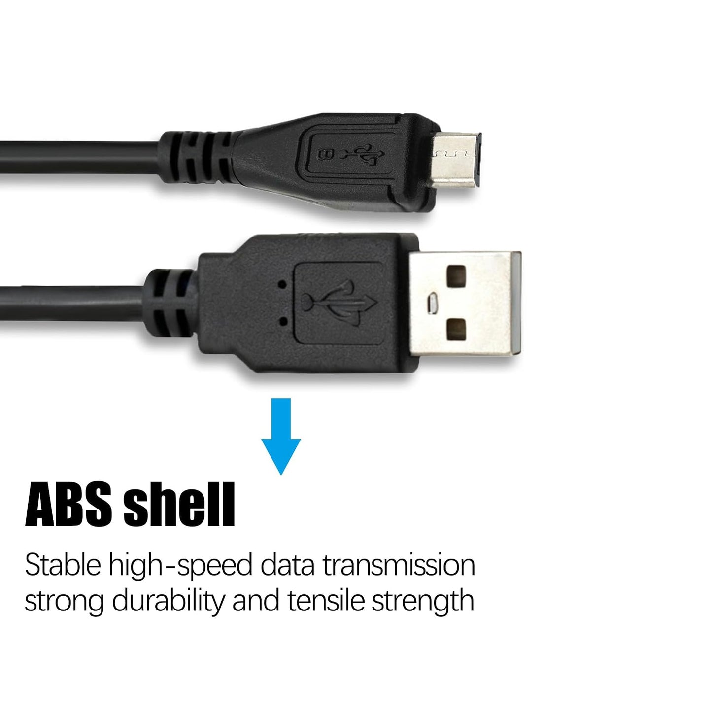KKPOERT V4.0 (5FT Replacement Micro USB Data Power Charger Charging Cable Compatible with Old Version Doss SoundBox