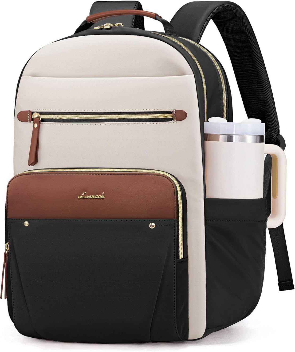 Backpack 17.3" Backpack,Casual Daypack LOVEVOOK Laptop for Women, Work Business Computer Purse, Travel Personal Item