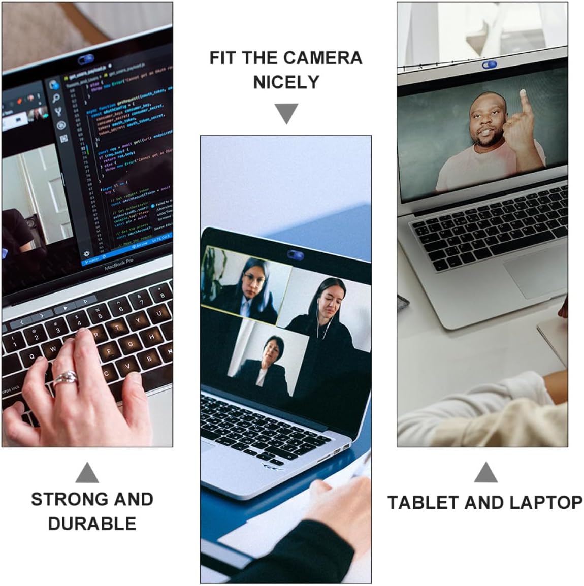 4pcs Artibetter Webcam Cover Slide for Laptop, Tablet, and Phone Camera Privacy Protection, Anti-Peeping Slider