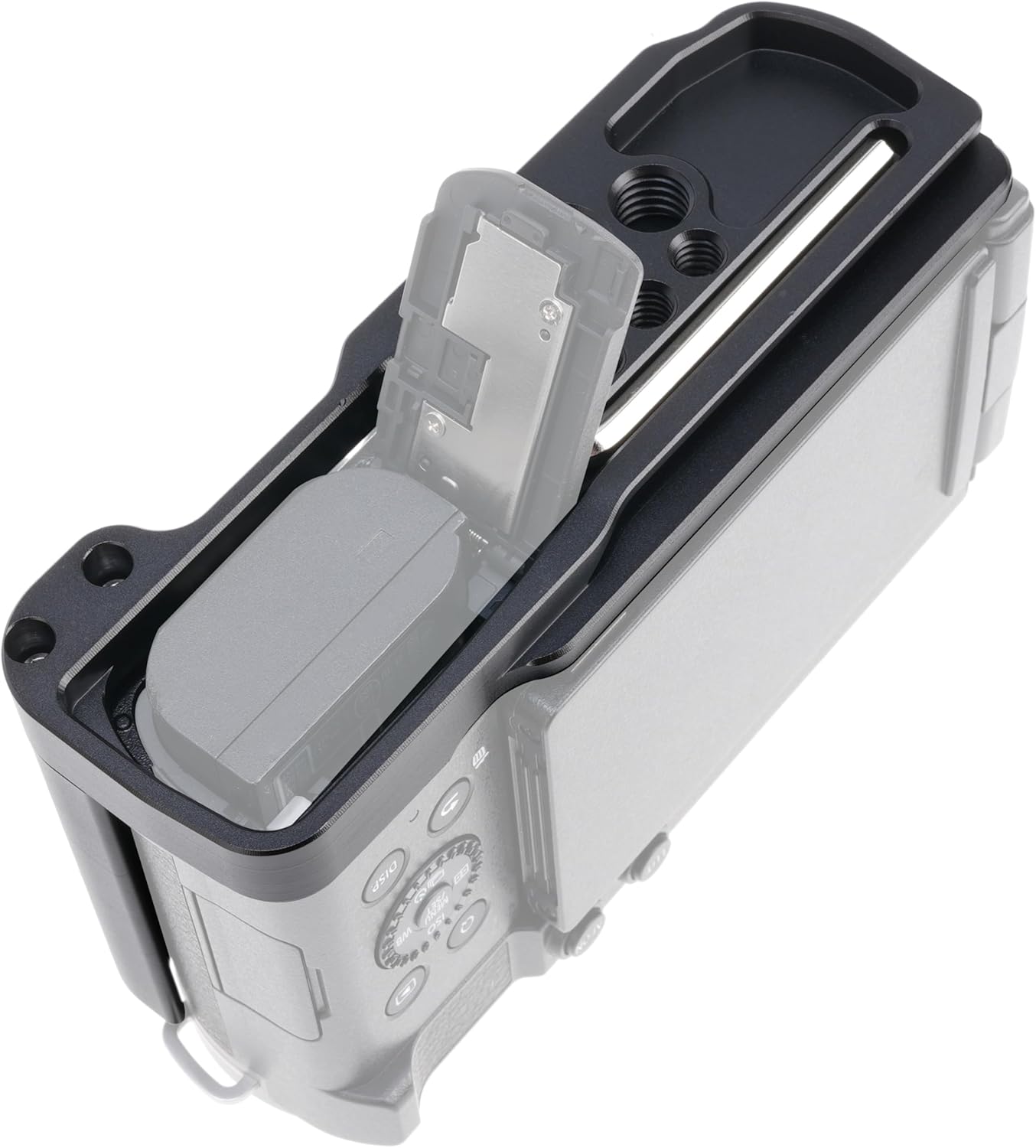 FOTGA S9 S9 JLwin L-Bracket Side Handle Tripod Mount Quick Release Base Plate for Panasonic Lumix Mirrorless Video