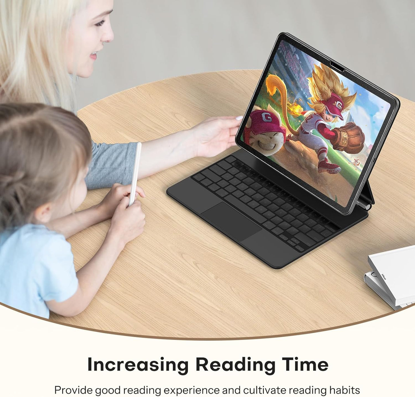 13 Inch M5/M4 (8th/7th Gen,2025/2024), 2 Pack OMOTON PAPERSENSE Paper Screen Protector for iPad Pro Matte Layer