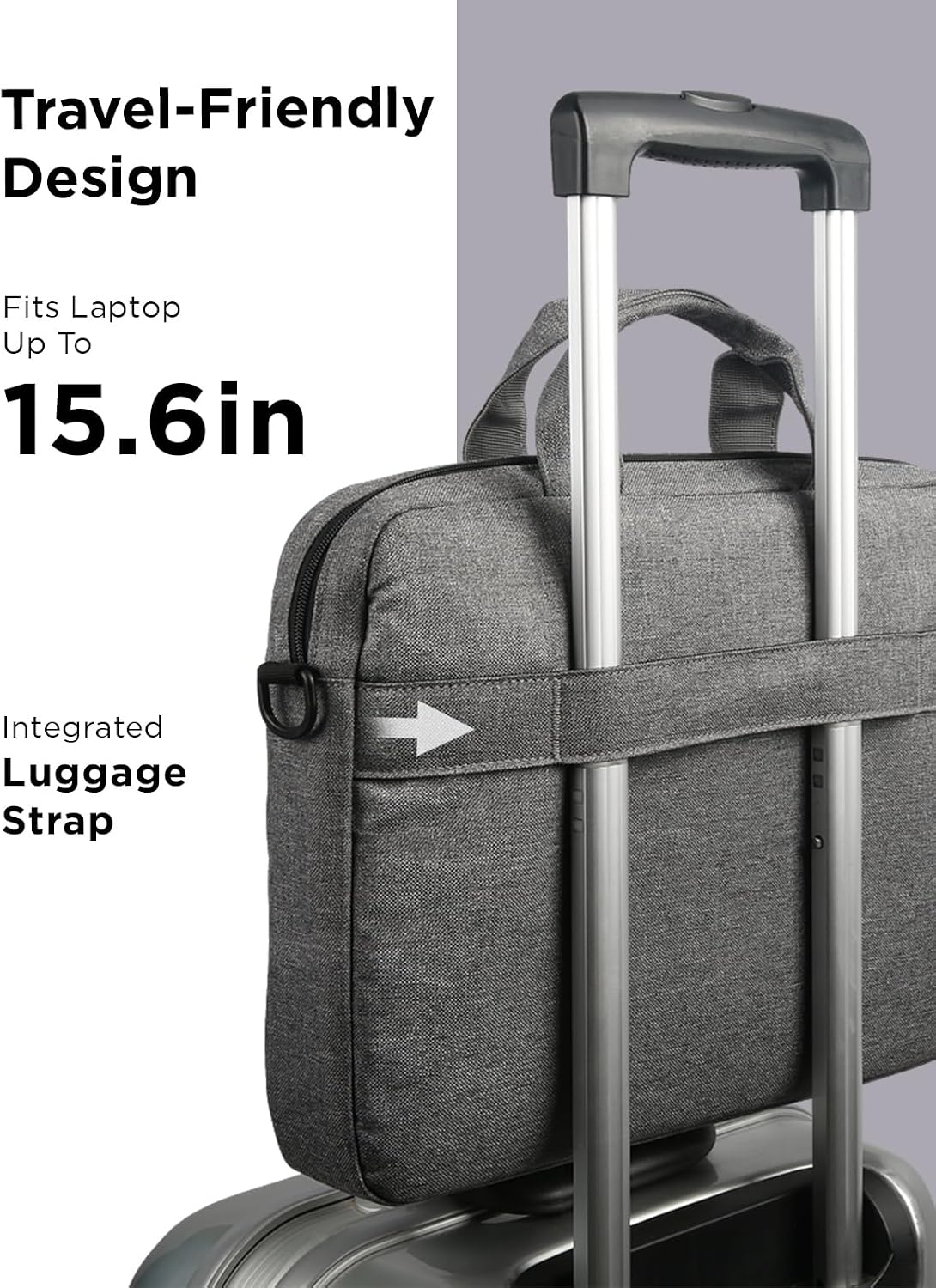 T210, 15.6-Inch Lenovo Laptop Carrying Case Laptop and Tablet, Sleek Design, Durable and Water-Repellent Fabric