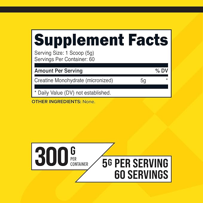 Primaforce Creatine Monohydrate Powder, 300 Grams - Micronized, Gluten Free, Non-GMO