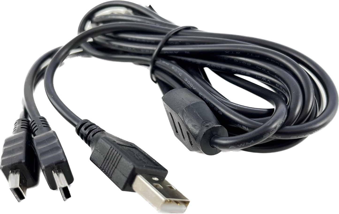 10FT-MINI-USB MX808 OMNIHIL Splitter Cable Compatible with Autel MaxiCheck Diagnostic Scan Tool