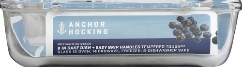 Anchor Hocking Casserole Dish - 2 Quart Clear Glass for Effortless Baking and Serving