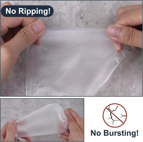 Engorgio Disposable Mini Piping Bags - 100 Pcs 8-Inch Clear Pastry Bags for Cake, Macarons & Cupcakes