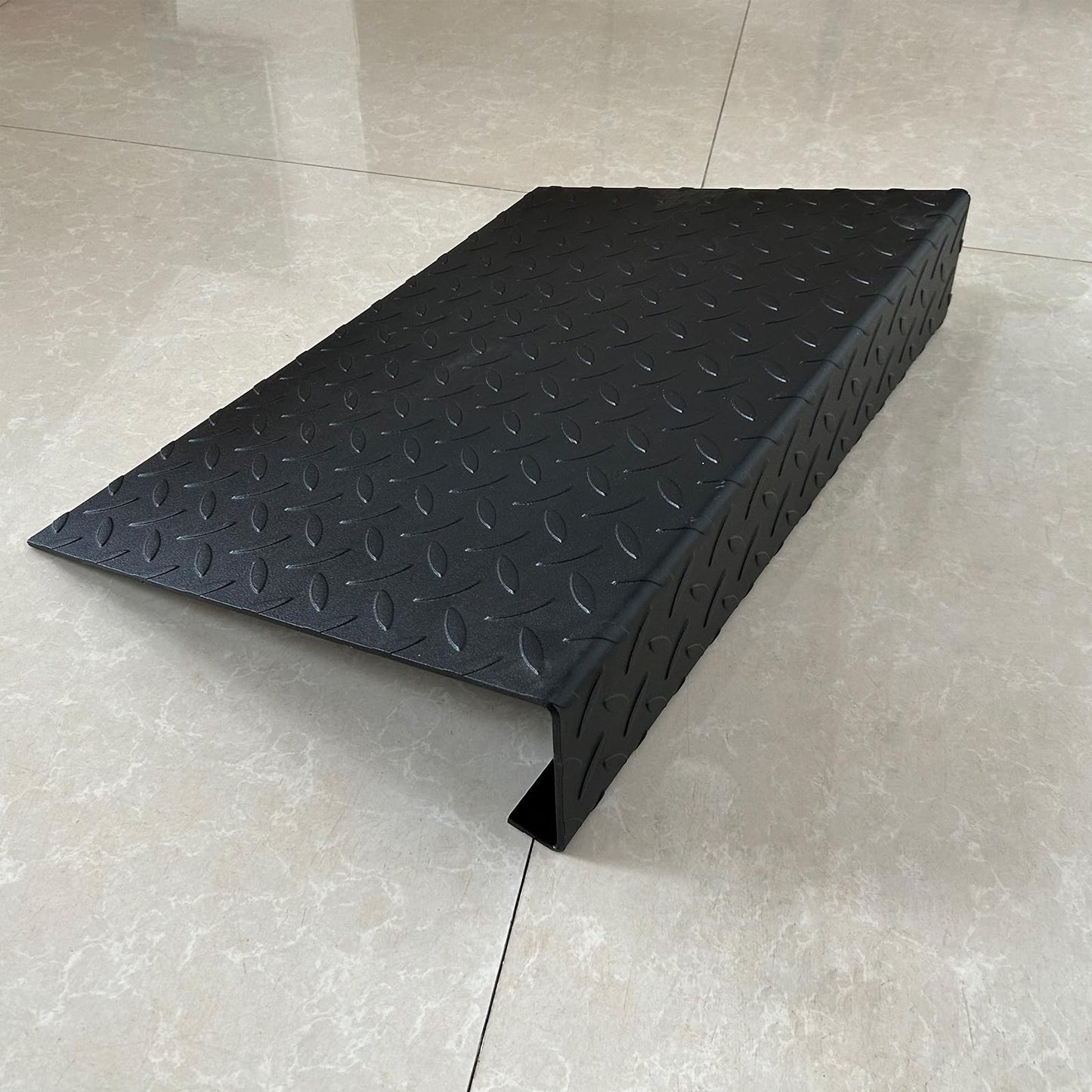 KORIKAHM Steel Squat Wedge Block, Board for Squats, Heel Elevated Wedge, Weightlifting, Split Stand, Slant Block for Calf Stretching (Wide Board)