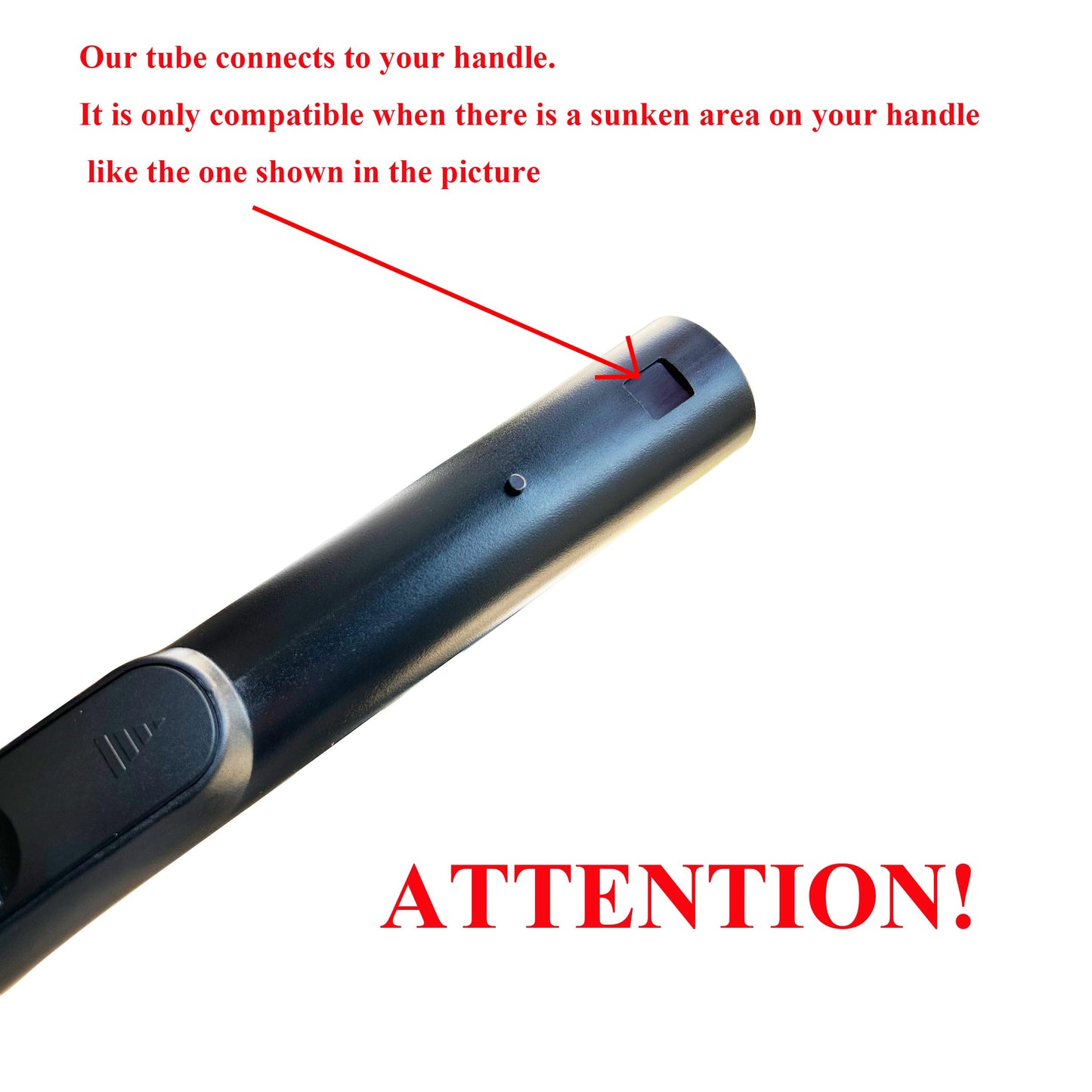 ZANVACUE Metal Tube Stainless tube compatible with Miele C1 C2 C3 Extension Wand Central Vacuum Cleaner Attachment