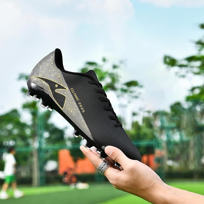 Mens Soccer Shoes Womens Indoor Outdoor Football Cleats Unisex Baseball Turf Shoe Youth Rugby Adult AG FG TF Football Boots Wide Training Sneaker