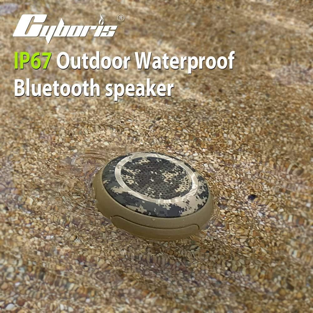 CYBORIS IPX7 Small Floating Bluetooth Speaker Waterproof, Shockproof & Portable Mini Outdoor Wireless Speaker